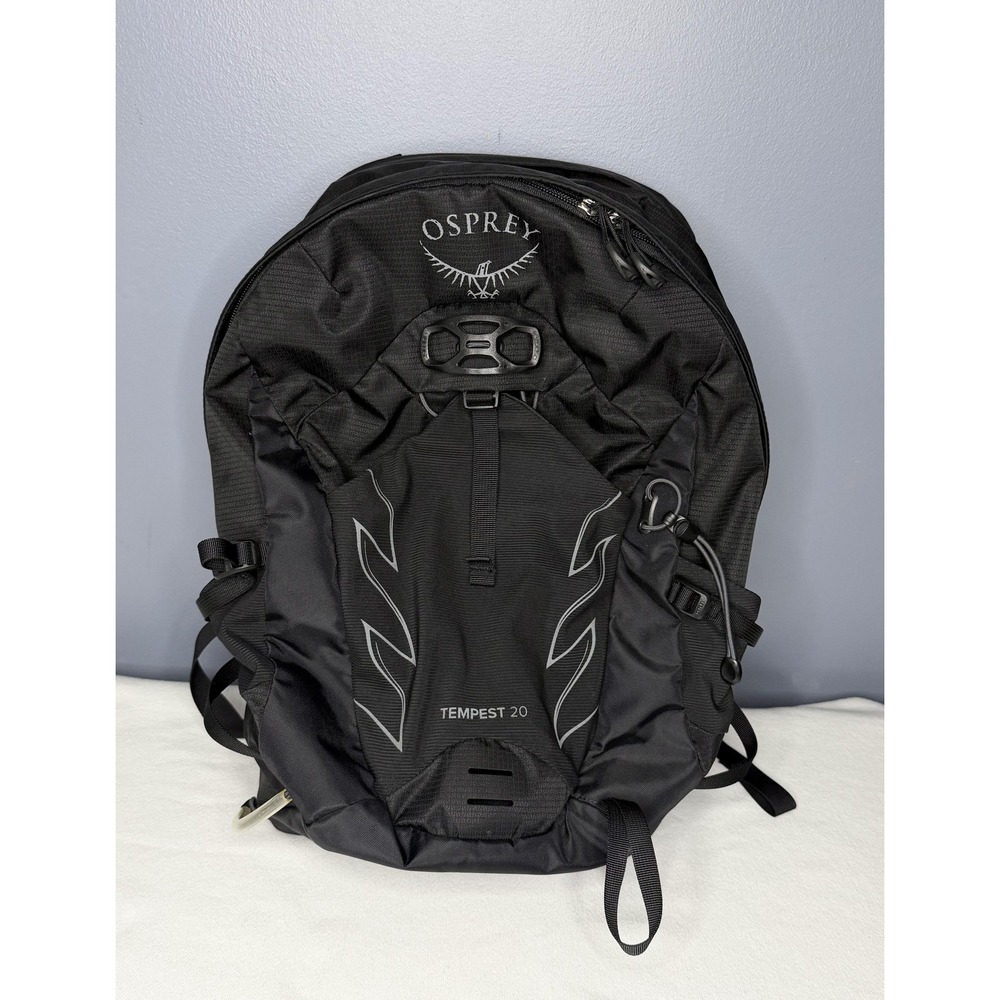 Osprey Tempest 20 Backpack Black Womens XS / Small Hiking Trail Daypack Airscape